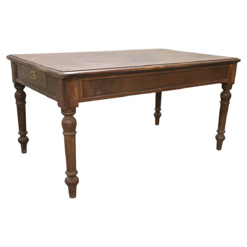 Mesa antigua de roble macizo de principios del siglo XX. PRECIO NEGOCIABLE